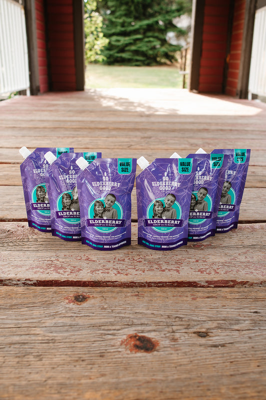 6 PACK Elderberry Syrup