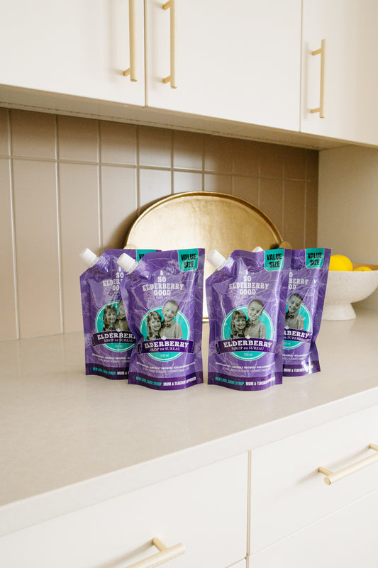 4 PACK Elderberry Syrup